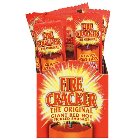 Penrose Firecracker Red Hot Pickled Sausage Giant Pouch 1.7 oz., PK90 2620032200